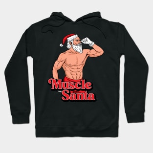 Muscle Santa Hoodie